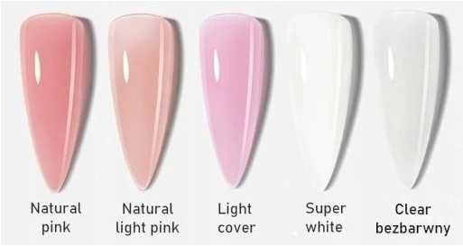 ACRYLGEL POLY GEL AKRYLOŻEL 30ml natura light pink