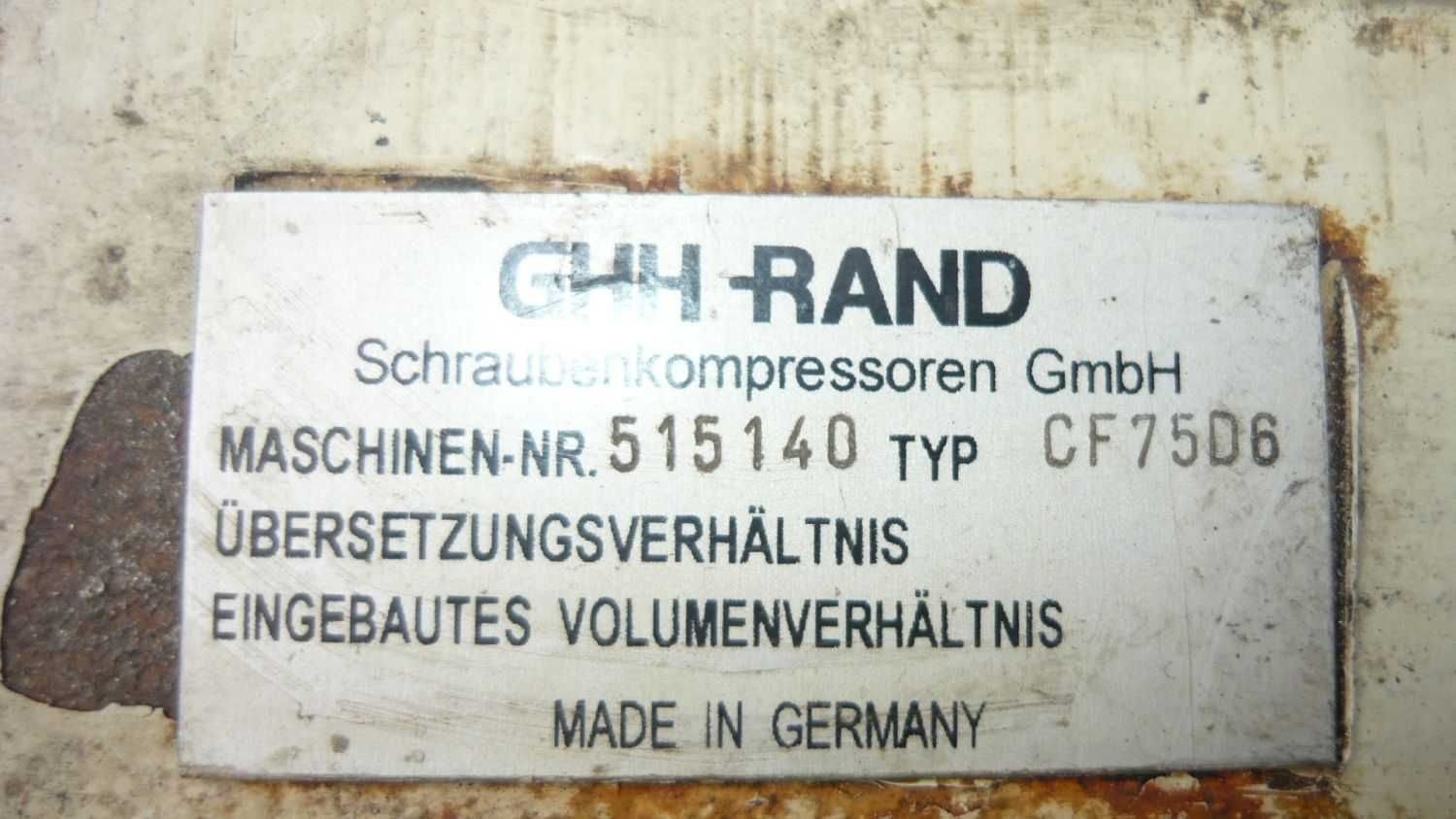 Nowy Silnik GRUNDFOS 7,5 kW Laffert Stopień Śrubowy Sprężarka GHH Rand