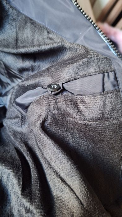 Kurtka zimowa ciemnogranatowa 140/146