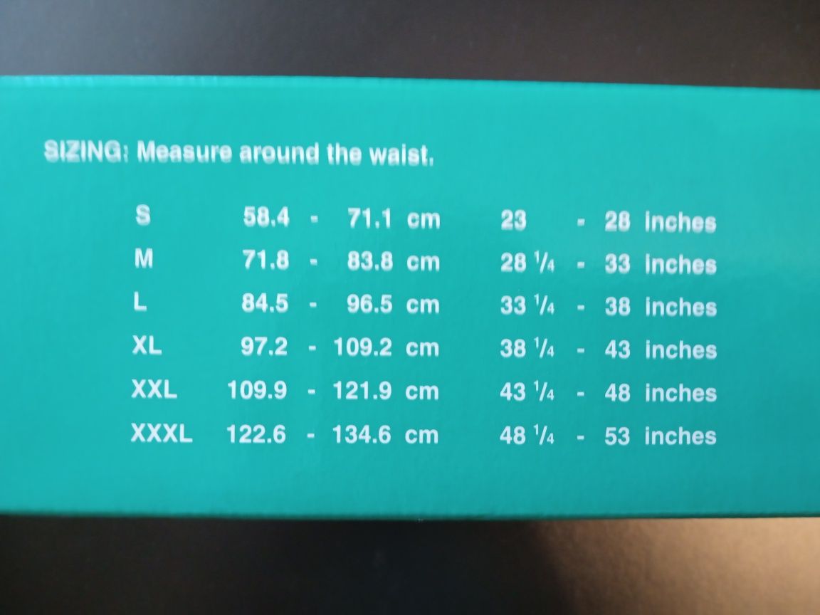 Pasy lędźwiowe Oppo L 84,5cm - 96,5cm