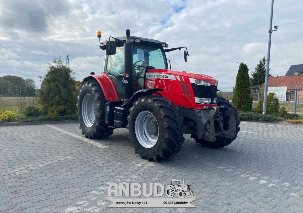 Massey Ferguson 7616 DynaVT Zaczepy Isobus Vario TUZ 7614 MF 7718