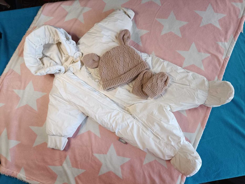 Комбінезон теплий 68 Lenne, демісезонний, набір речей на дівчинку 0-12