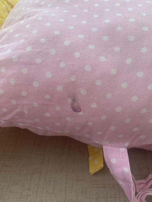 Подушка для вагітних (кокон для новонароджених) та бортики на ліжечко