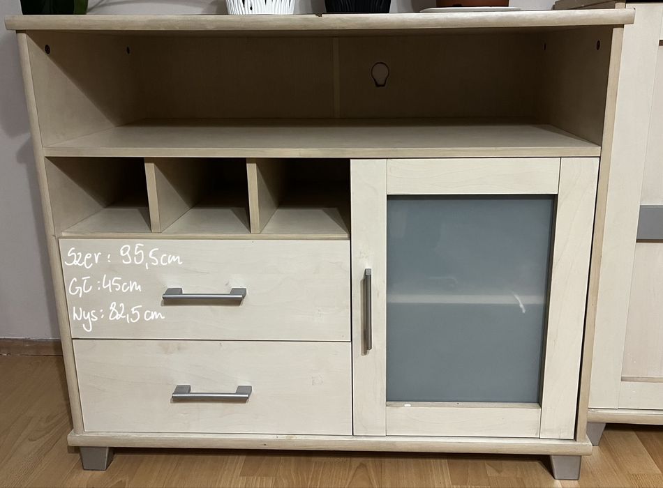 Szafka komoda pojemna barek salon pokój