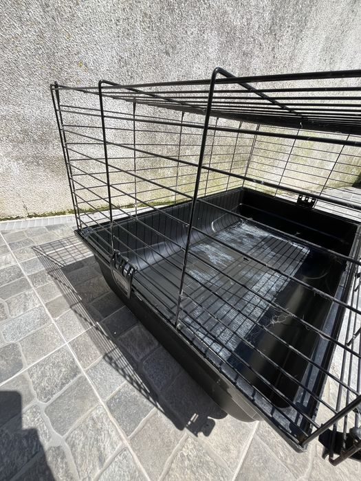 casota de coelho usada