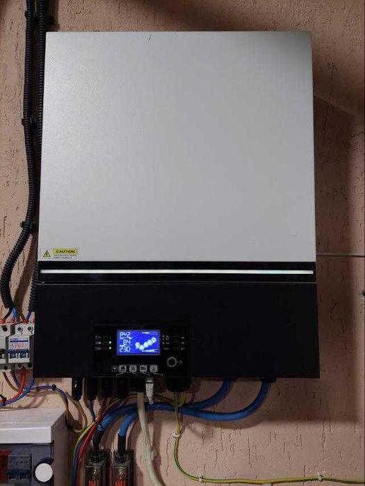 Інвертор гібридний Axpert MAX 8000 (48 V, dual MPPT