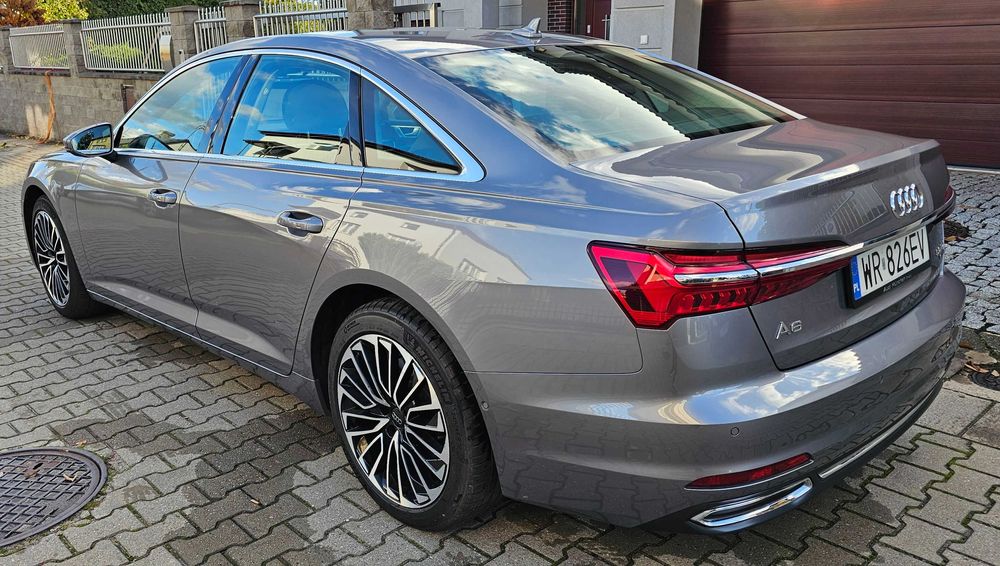 Audi A6 2020r 50TDI 3.0 286KM, quattro, lampy LED Matrix,  2 kplt kół
