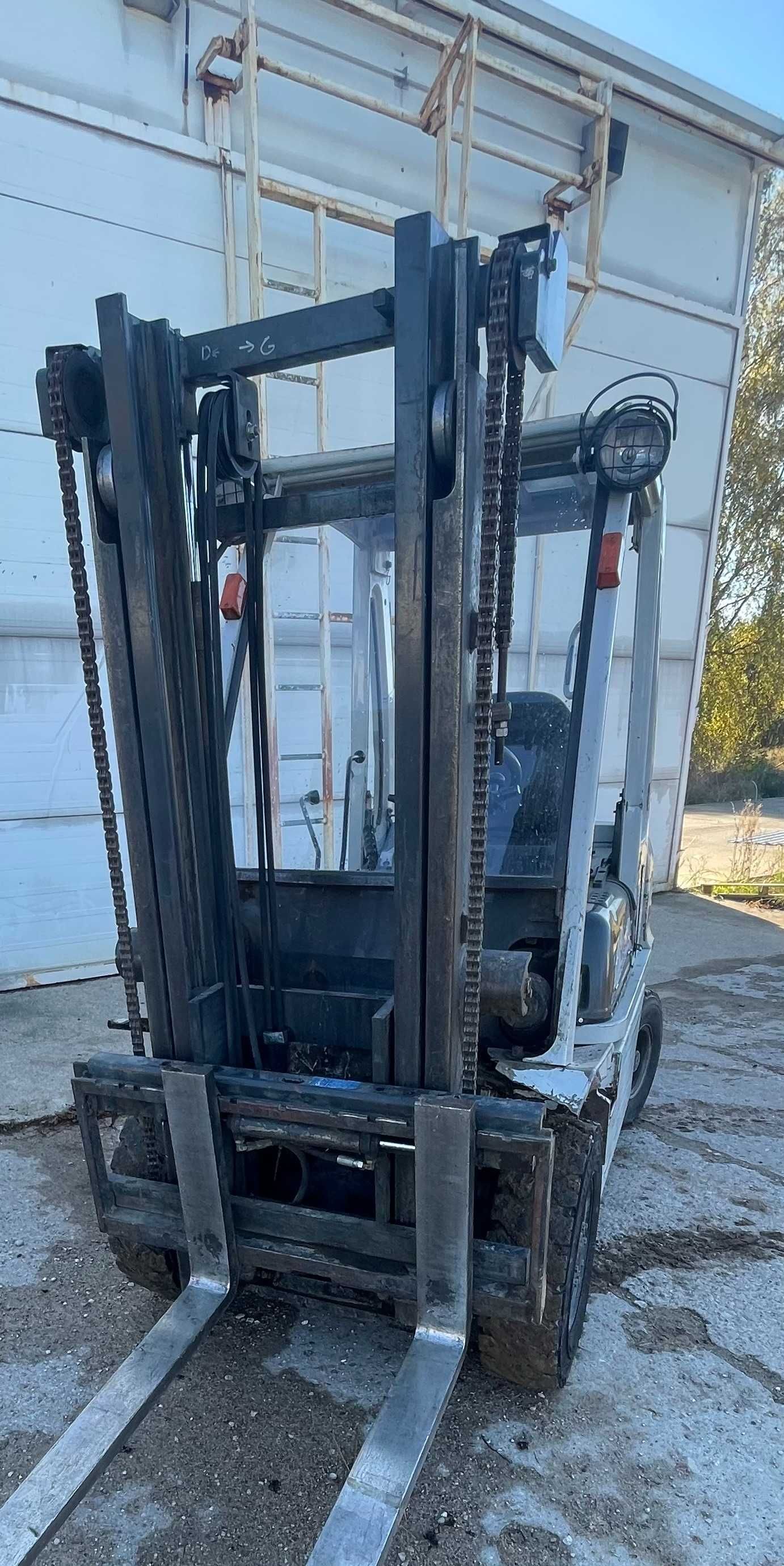 Nissan forklift Y1D2A25Q wózek widłowy