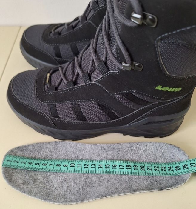 Зимние термо ботинки Lowa Trident III Gtx gore-tex сапоги берцы