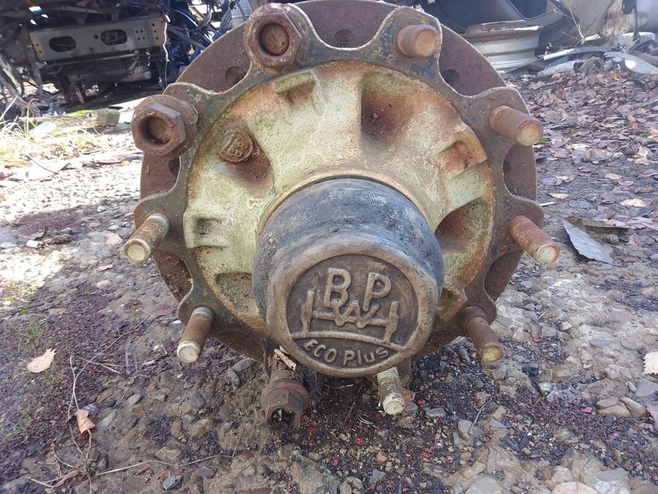 Oś osie BPW Eco Plus tarcza dlugosc 210 cm szerokosc belki 12cm