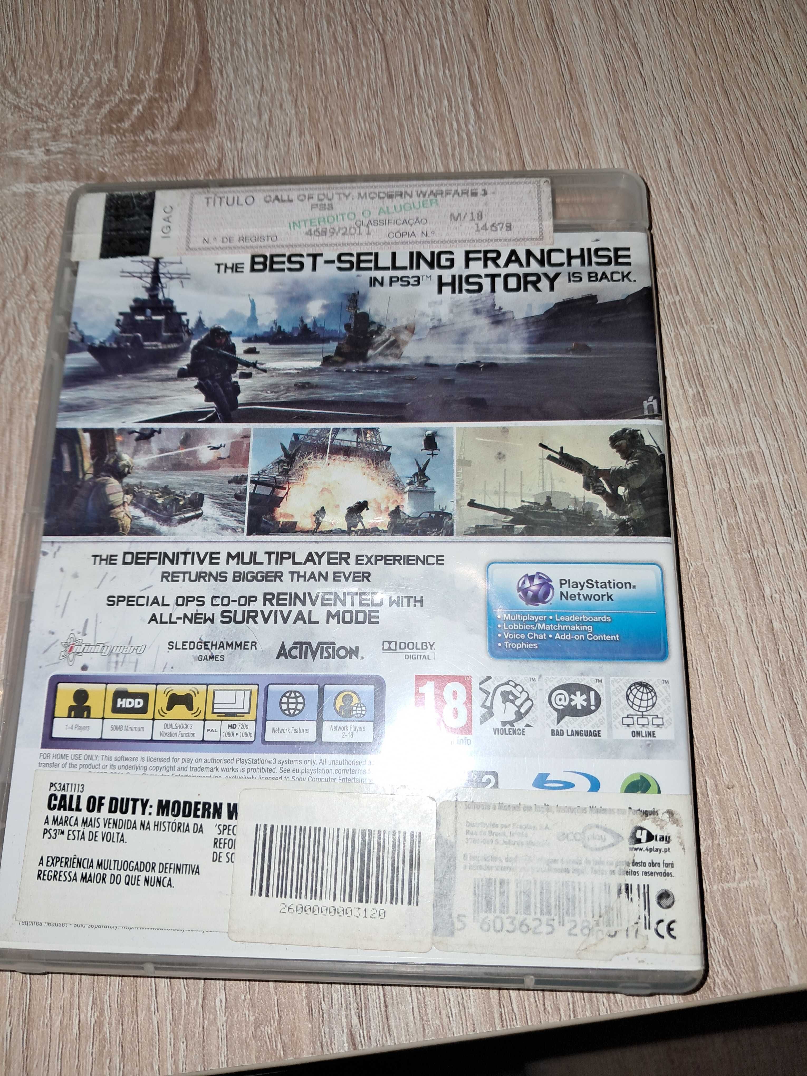 Jogo Call Of Duty MW3