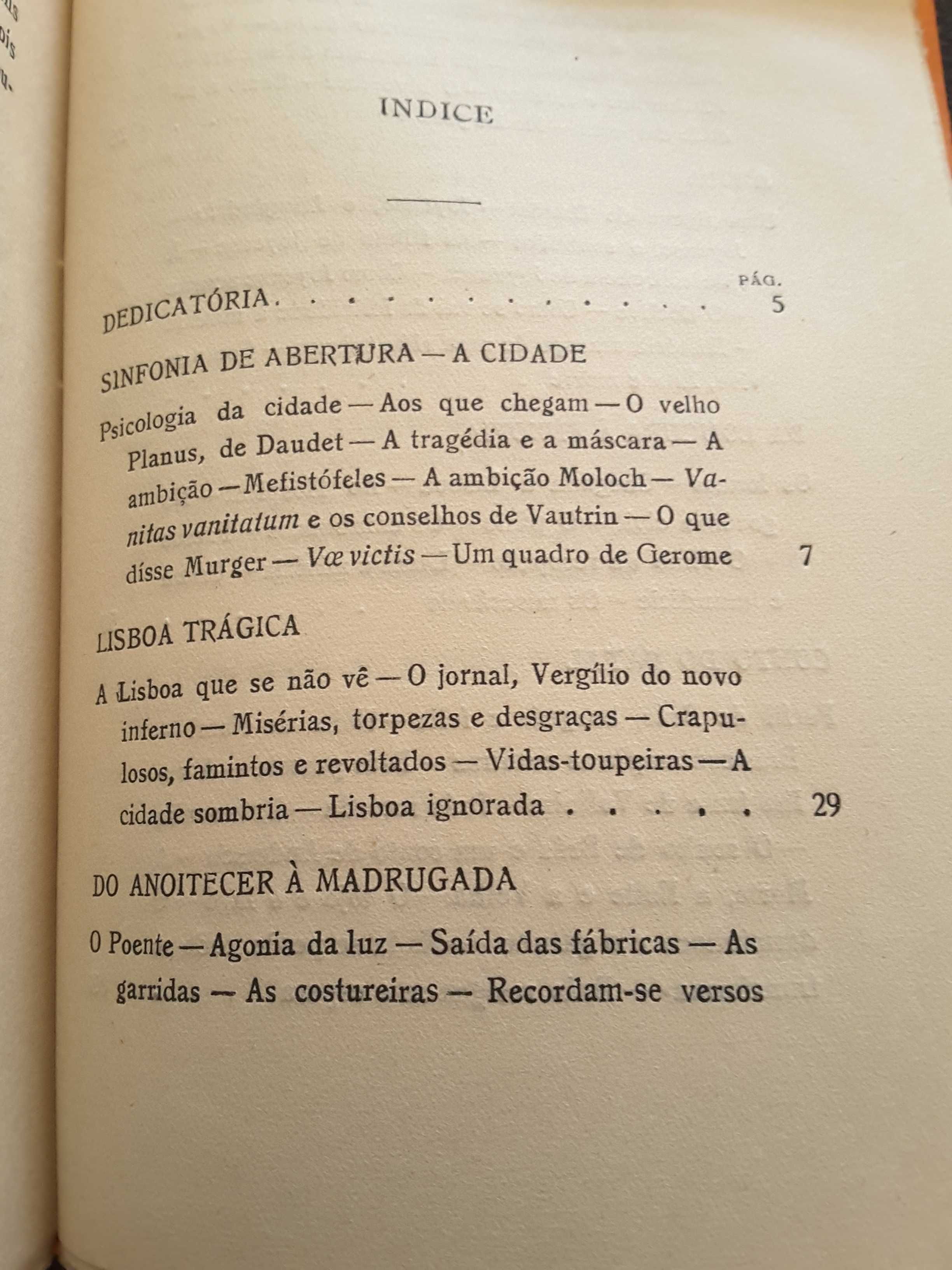 Lisboa de Rodrigues Miguéis / Forjaz de Sampaio: Lisboa Trágica