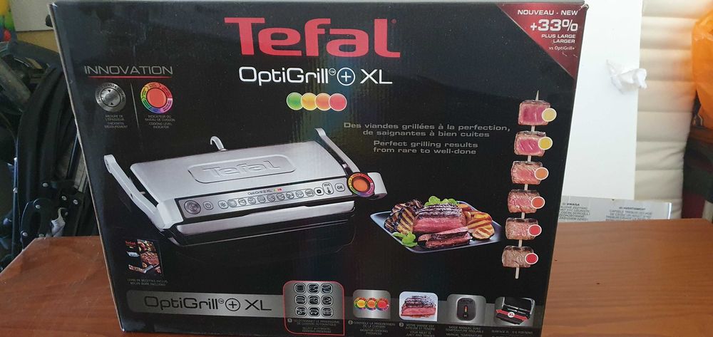 Grelhador Optigrill XL Tefal NOVO