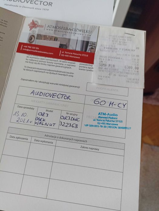 Audiovector QR3 w ładnym stanie