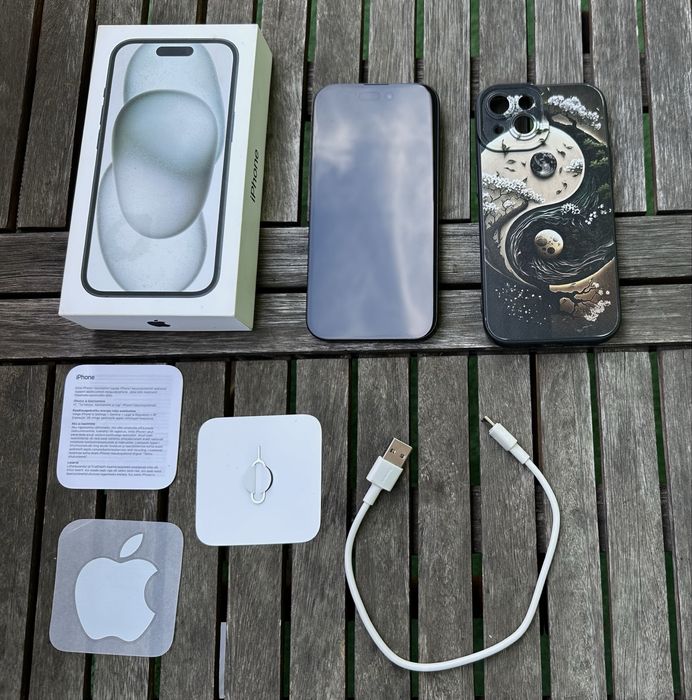 Smartfon Apple / iPhone 15 Black Pamięć 512 GB - Komplet BDB!