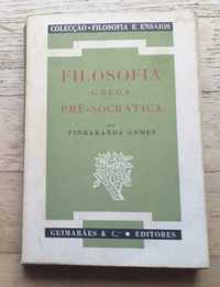 Filosofia Grega Pré-Socrática, de Pinharanda Gomes