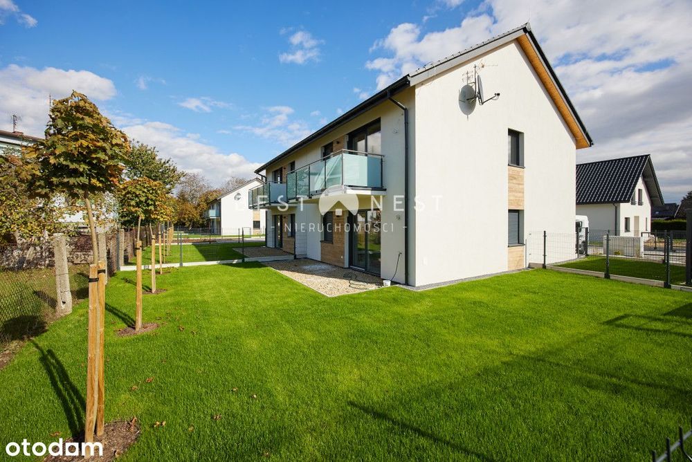 Apartament z ogrodem dwa miejsca postojowe w cenie