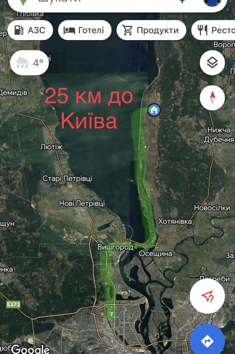 22 сот біля канала з рибою газ в 5 метрах до столиці 25км біля моря