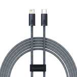 Kabel Baseus CALD Lightning - USB-C PD 20W 480Mb/s 2m - szary