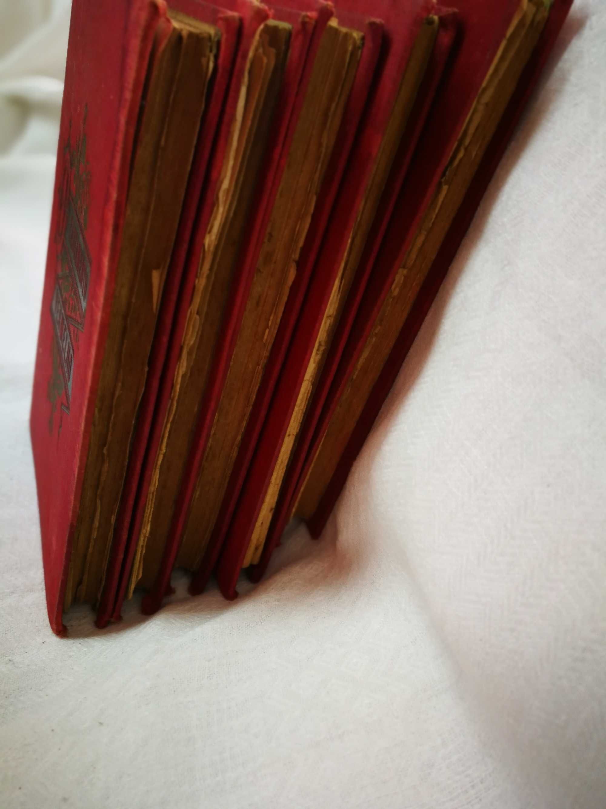 5 volumes de 1888 de o testamento vermelho de xavier de montépin