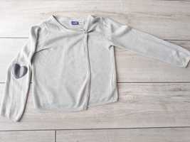 Sweter 110/116 szary