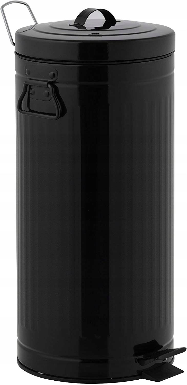 Kosz Na Śmieci Metal Kitchen Move 30L Czarny
