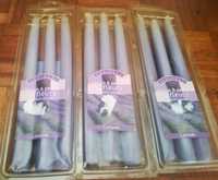 Pack de 3 velas lavanda (Novo).