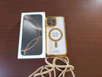 iPhone 16 Pro Max 512 GB tytan pustynny plus etui