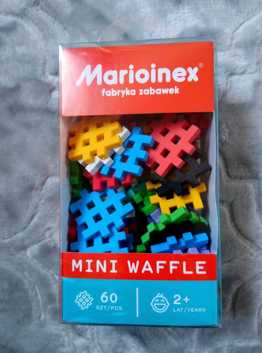 Marioinex mini wafle układanka klocki kreatywna zabawka nowe