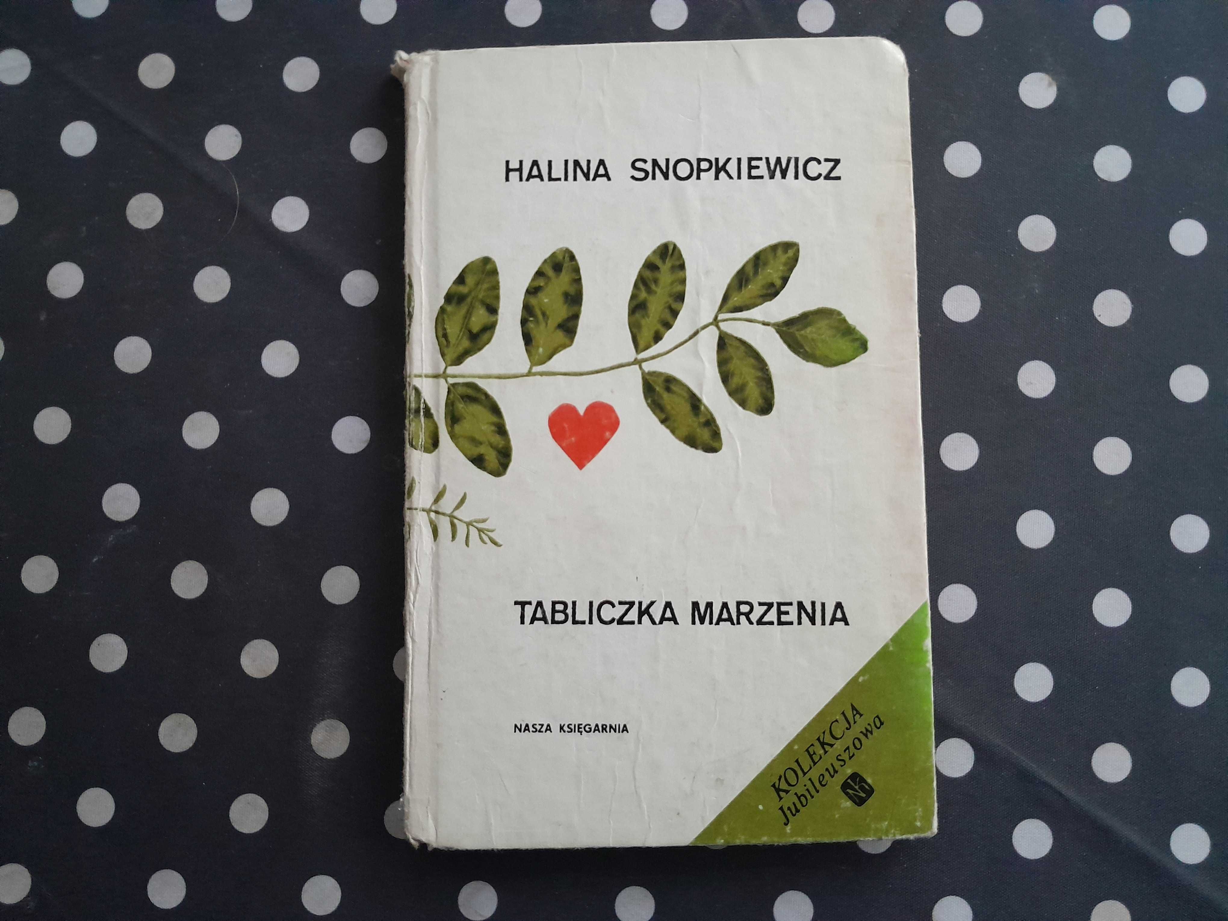 Tabliczka marzenia Halina Snopkiewicz
