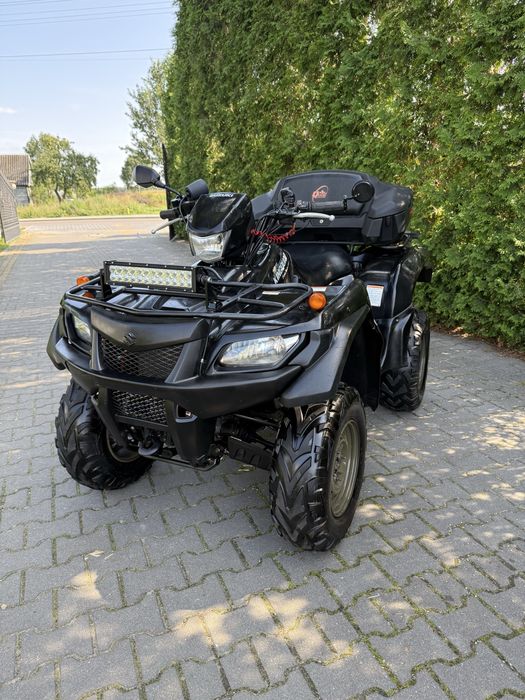 Suzuki KingQuad 700 4x4 homologacja*LED* wtrysk*kufer*hak*Transport
