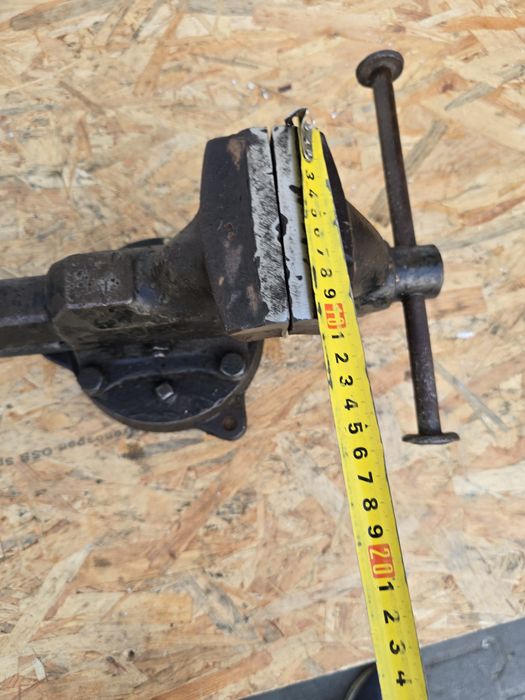 Imadło stalowe Hauer Front -10 kg.