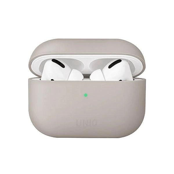 Etui Uniq Lino na AirPods Pro - beżowe