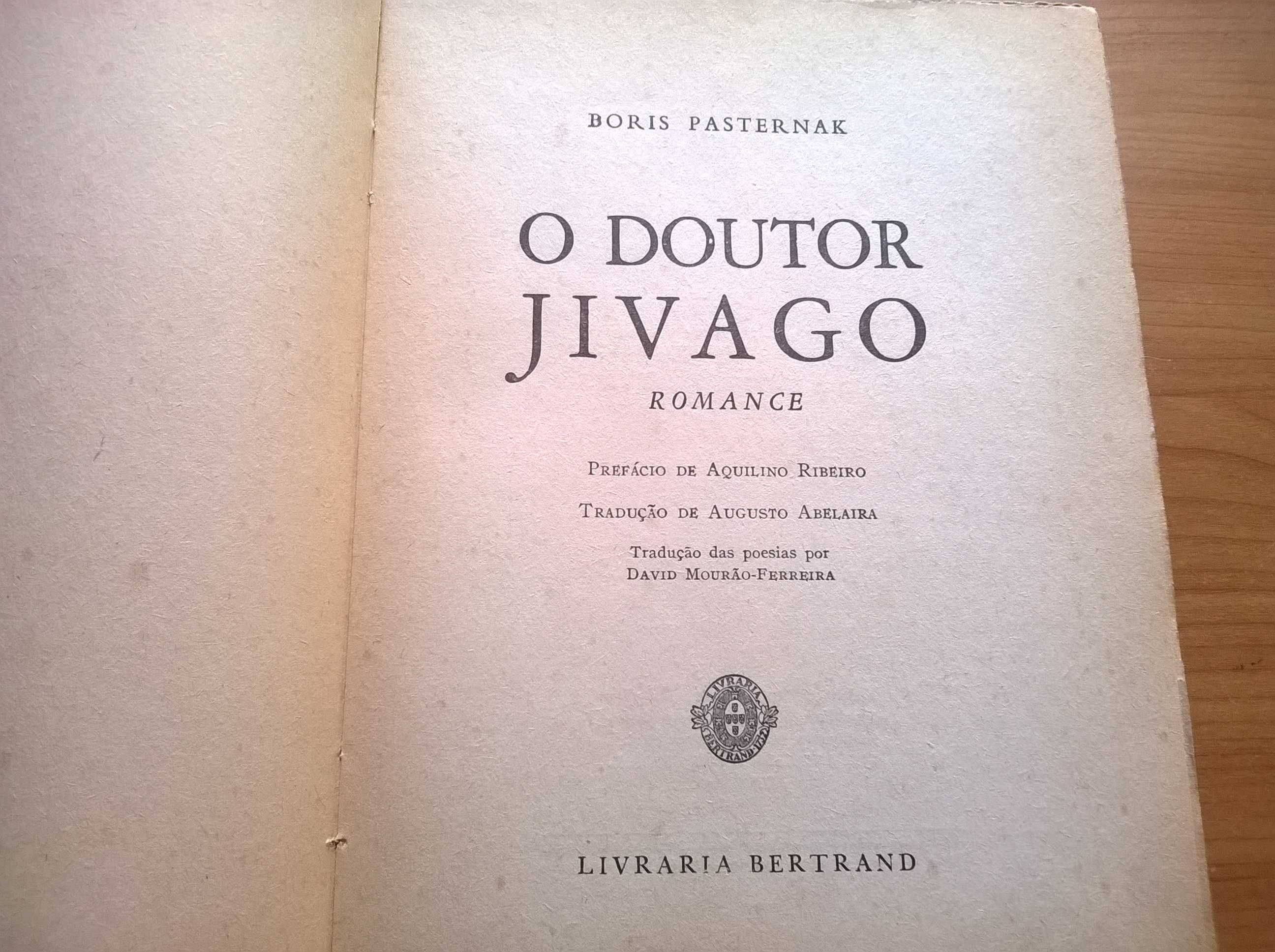 O Doutor Jivago - Boris Pasternak (portes grátis)