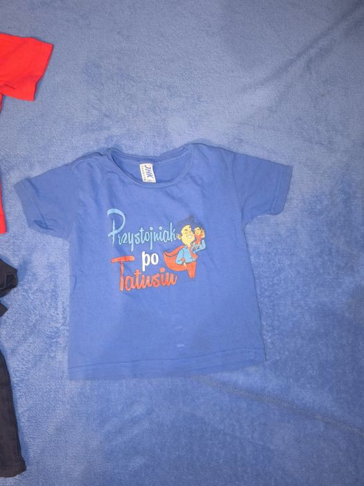 Koszulki z krótkim rękawem rozmiar 86
