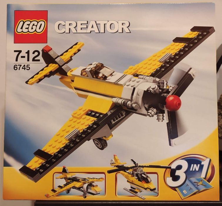 Lego Creator 3 em 1 - Hélices Potentes #6745 (Novo e Selado)