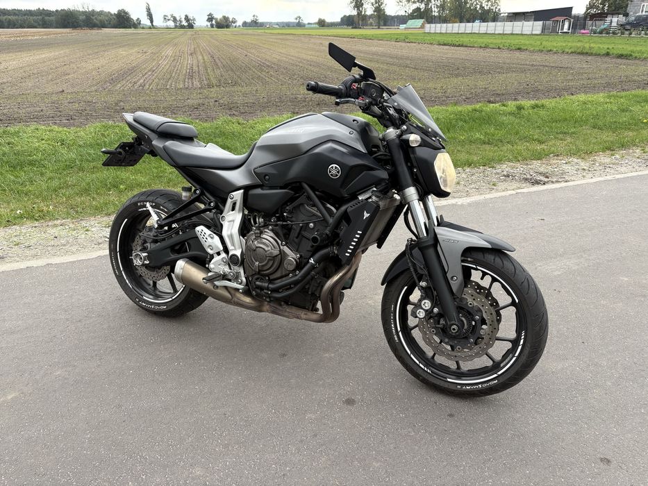 Yamaha mt07 kat.A2. ABS. 28tys km