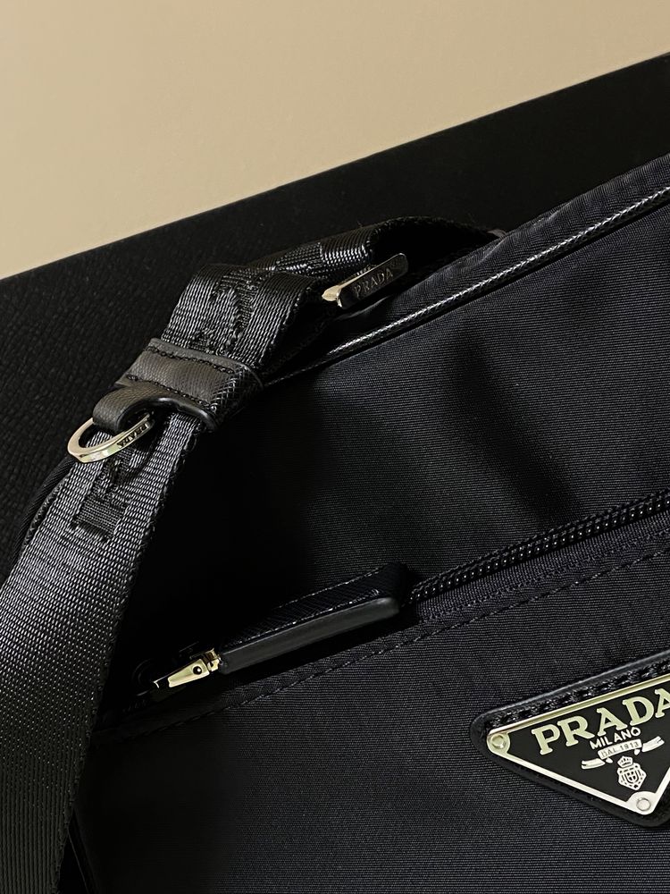 PRADA Re-Nylon Shoulder Bag Men Unisex