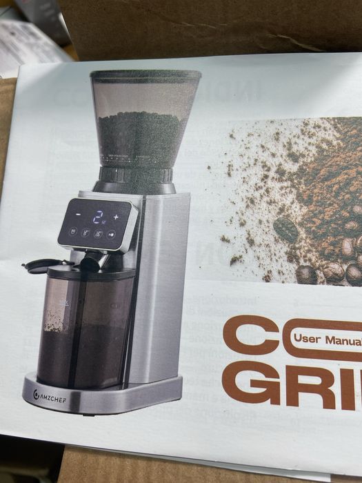 Професійна Електрична кавомолка AMZCHEF