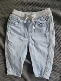 Spodnie jeans r 74 cool club