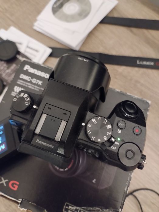 Aparat fotograficzny Lumix G7 DMC-G7K Panasonic bezlusterkowiec