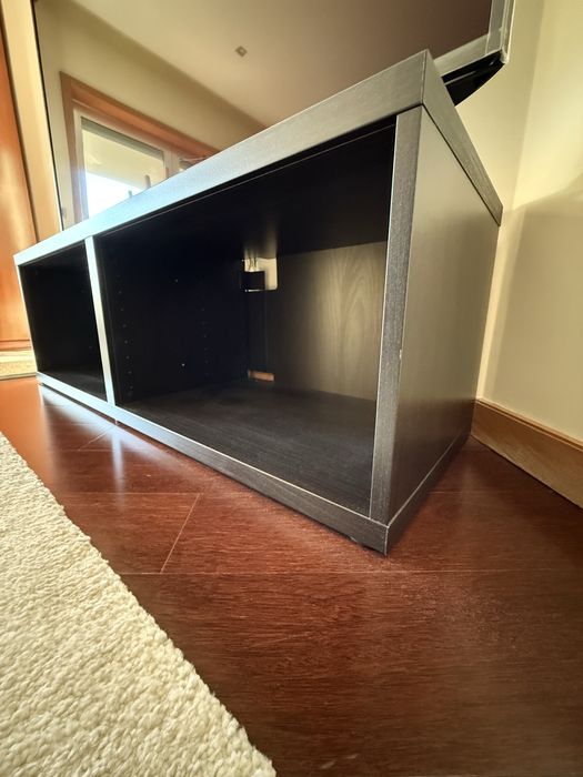 Móvel TV Preto IKEA