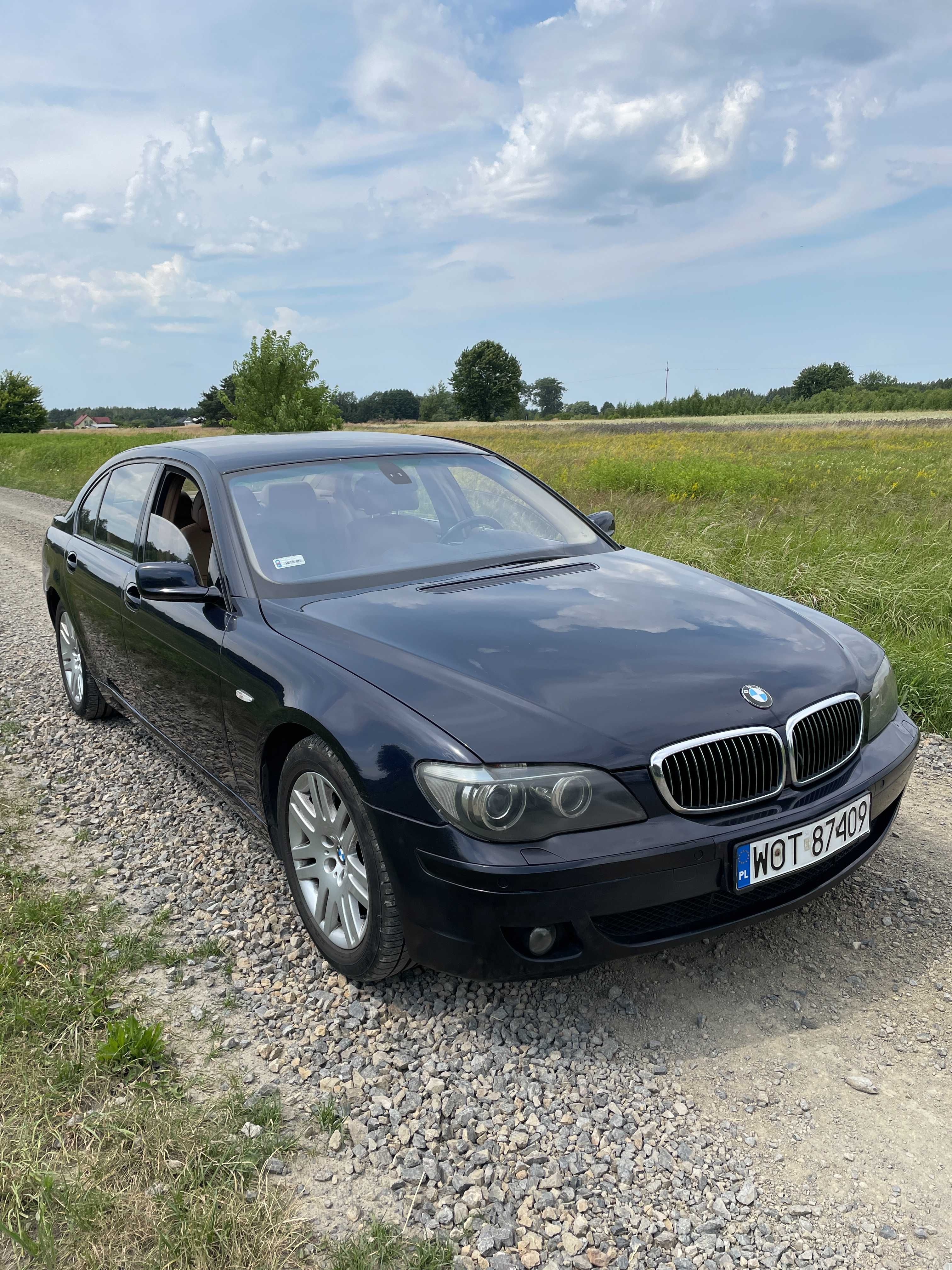 BMW 730d 2007r. Wersja Long. W ciągłym użytkowaniu.