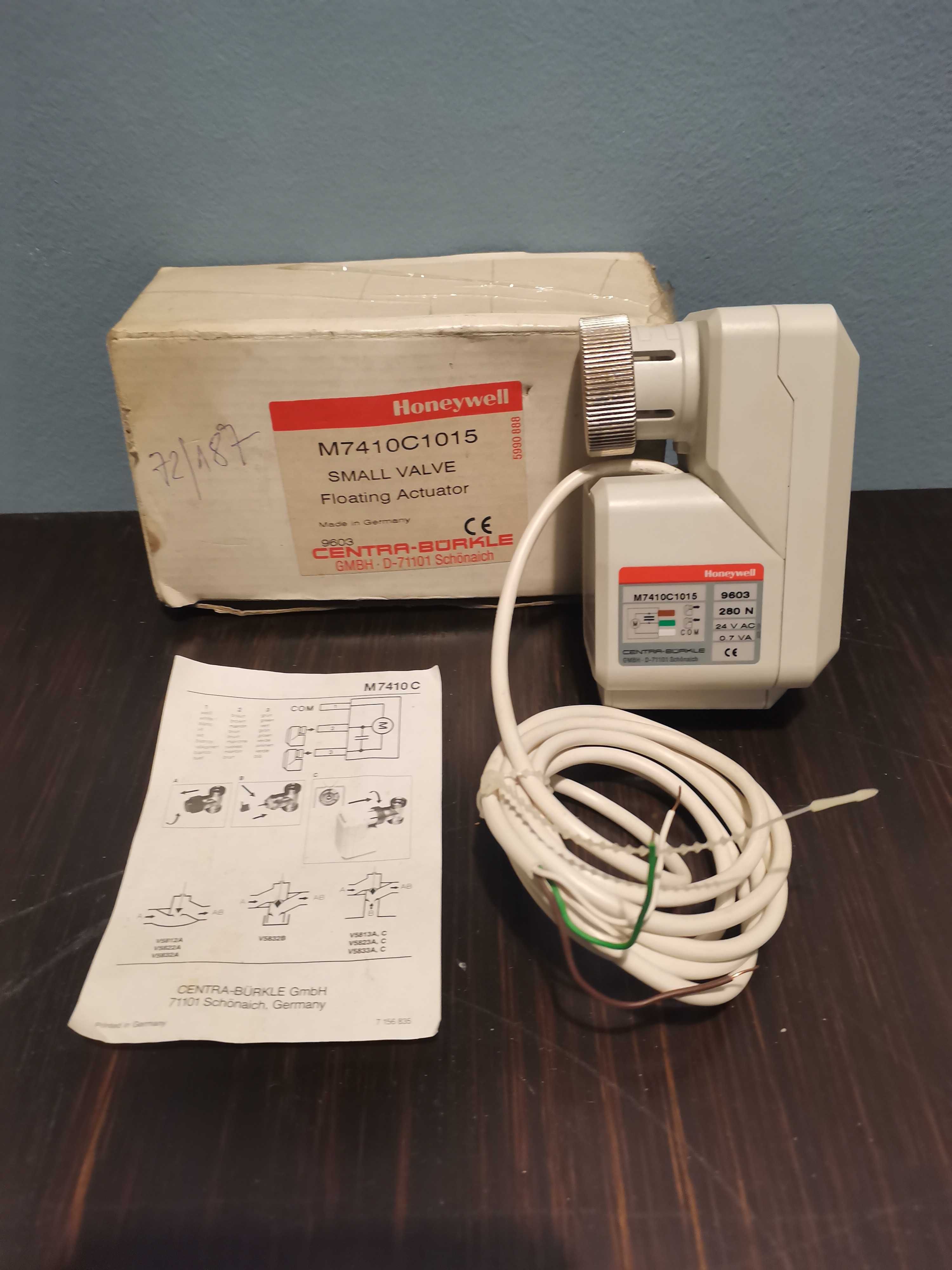Siłownik liniowy do zaworów  Honeywell M7410C1015