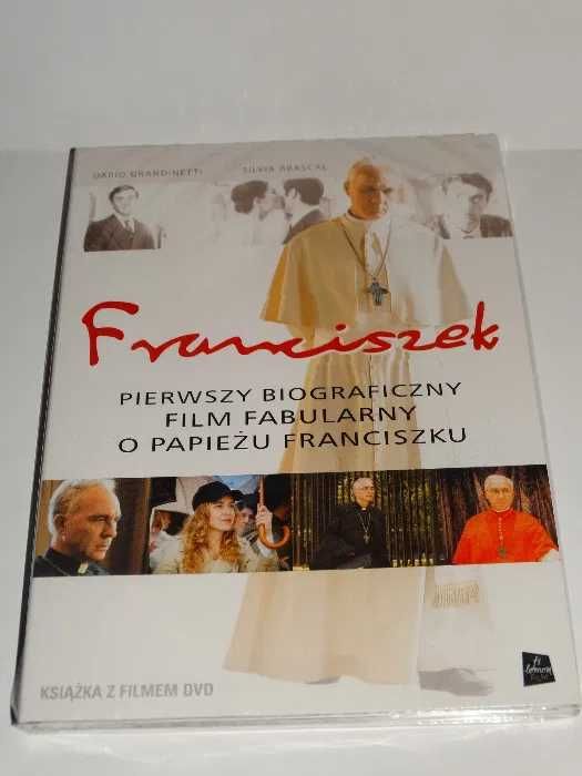 FRANCISZEK film DVD o papieżu Franciszku + książka Nowy Oryginalny