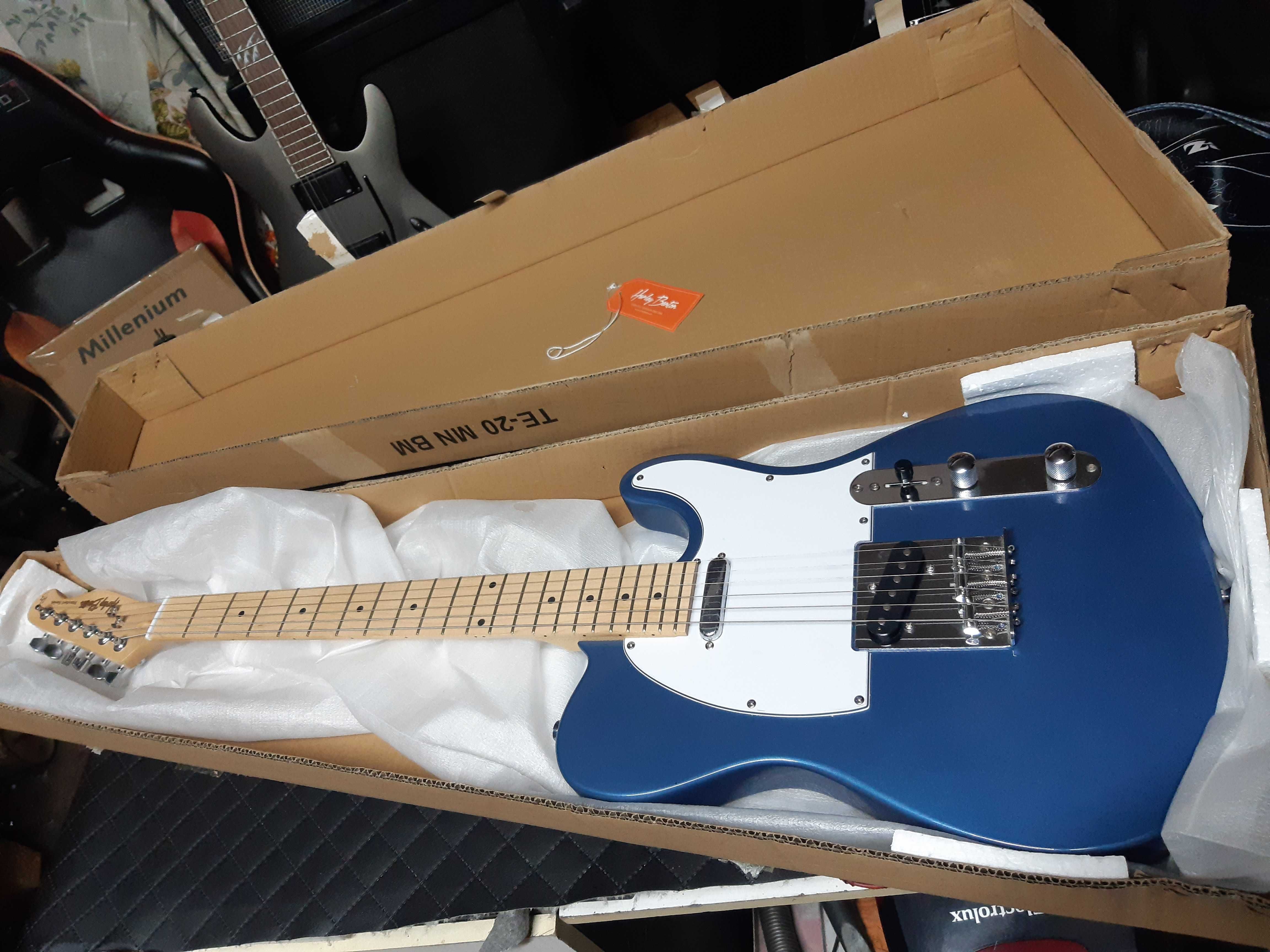 Gitara elektryczna pasek kabel wzmacniacz