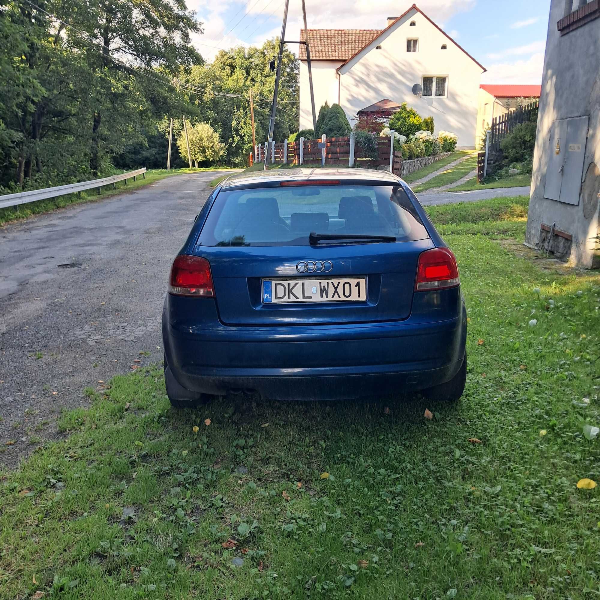 Audi A3 8P Uszkodzone