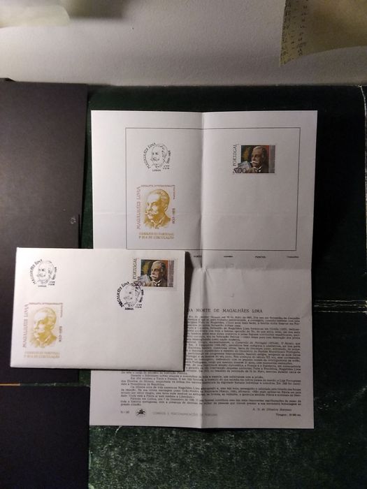 1978  50 Anos Da Morte De Magalhães Lima MNH **