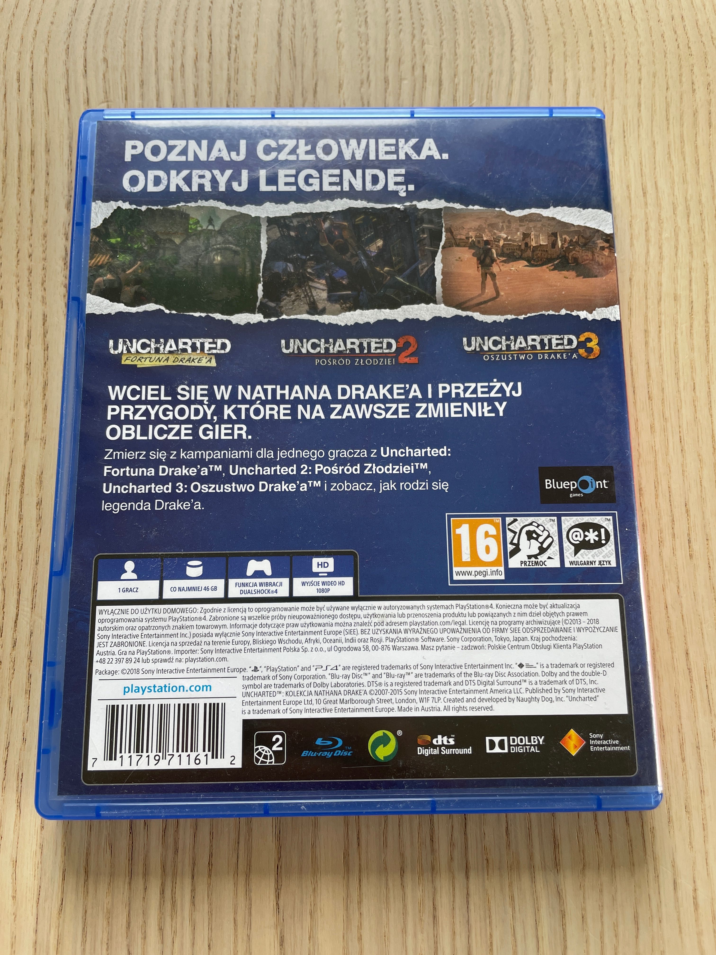Uncharted Kolekcja Nathana Drake'a PS4/PS5