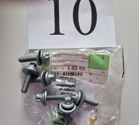 śruba Torx z pierścieniem Oporowym śruby BMW F80 F82 F83 G07